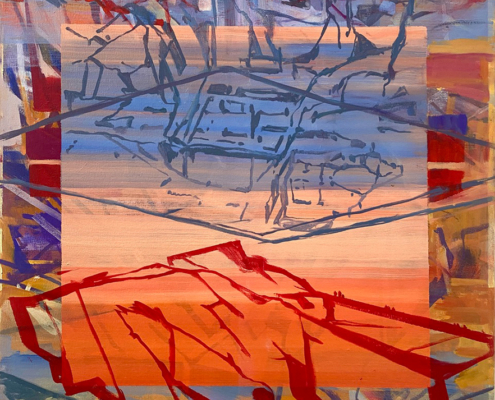 Marie-Thibeault,-Watch-Duty,-2025,34'x30'oil-on-canvas-